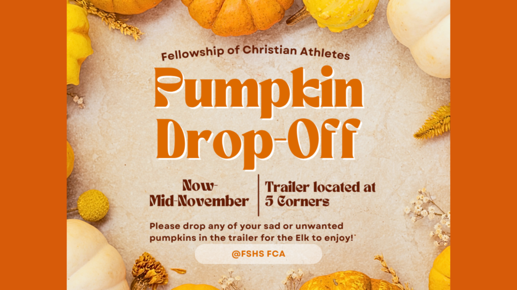 FCA Pumpkin Drop-Off