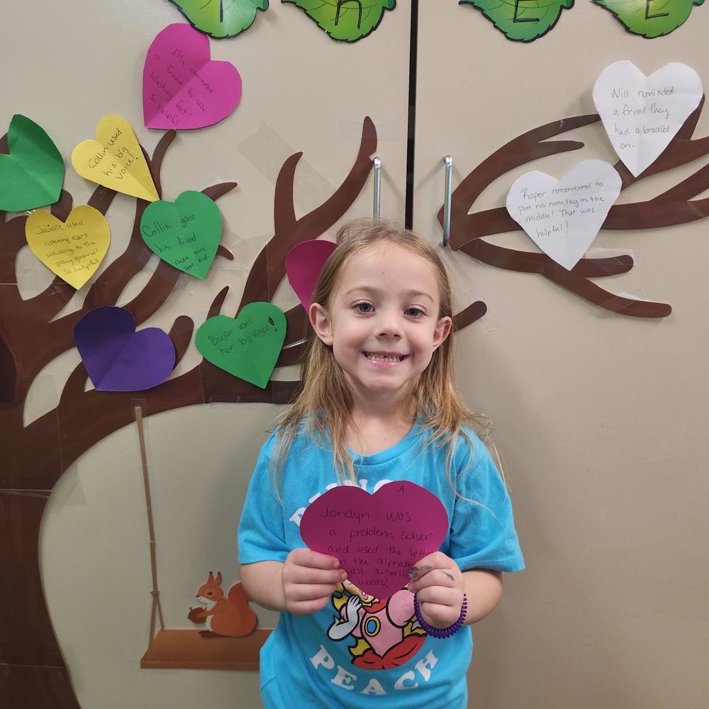 11/5/2025 Jordyn Received the Kindness Heart Award