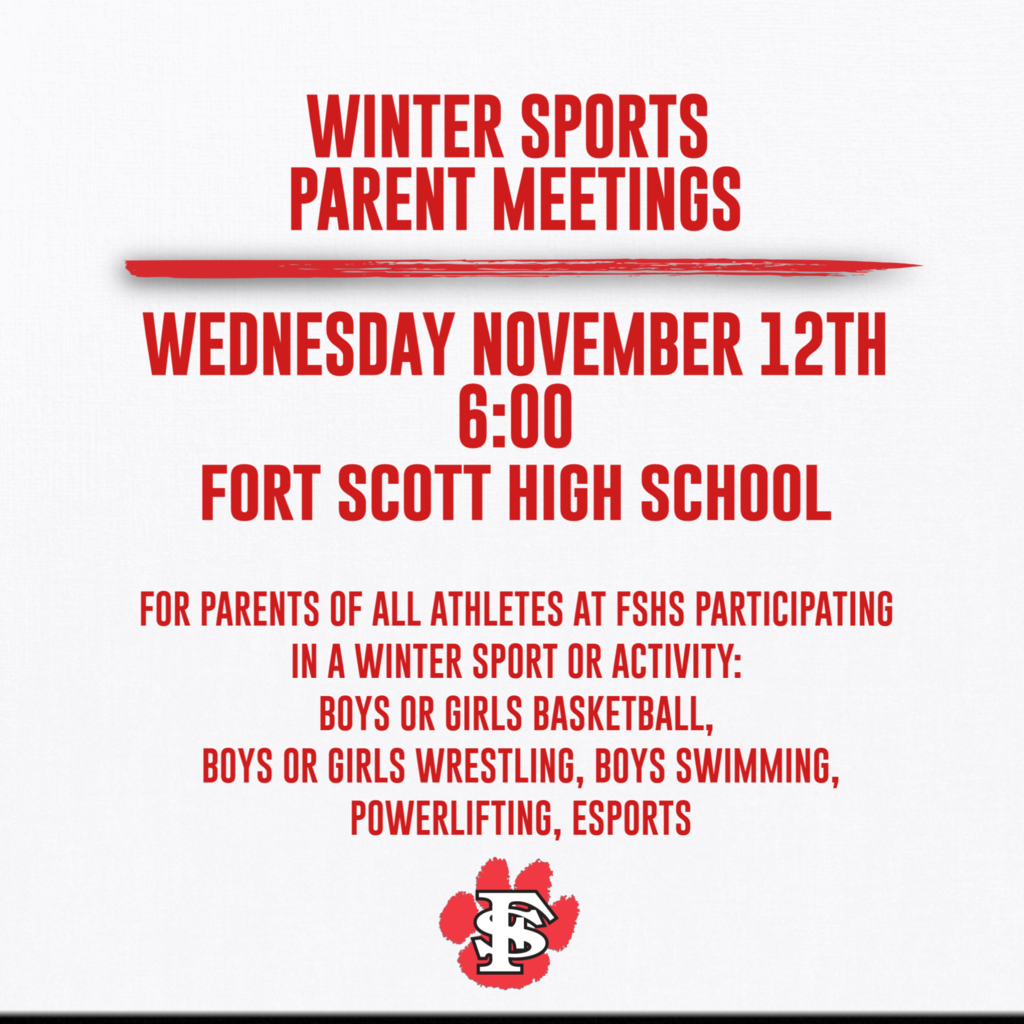 Winter Sports Parent Meetings