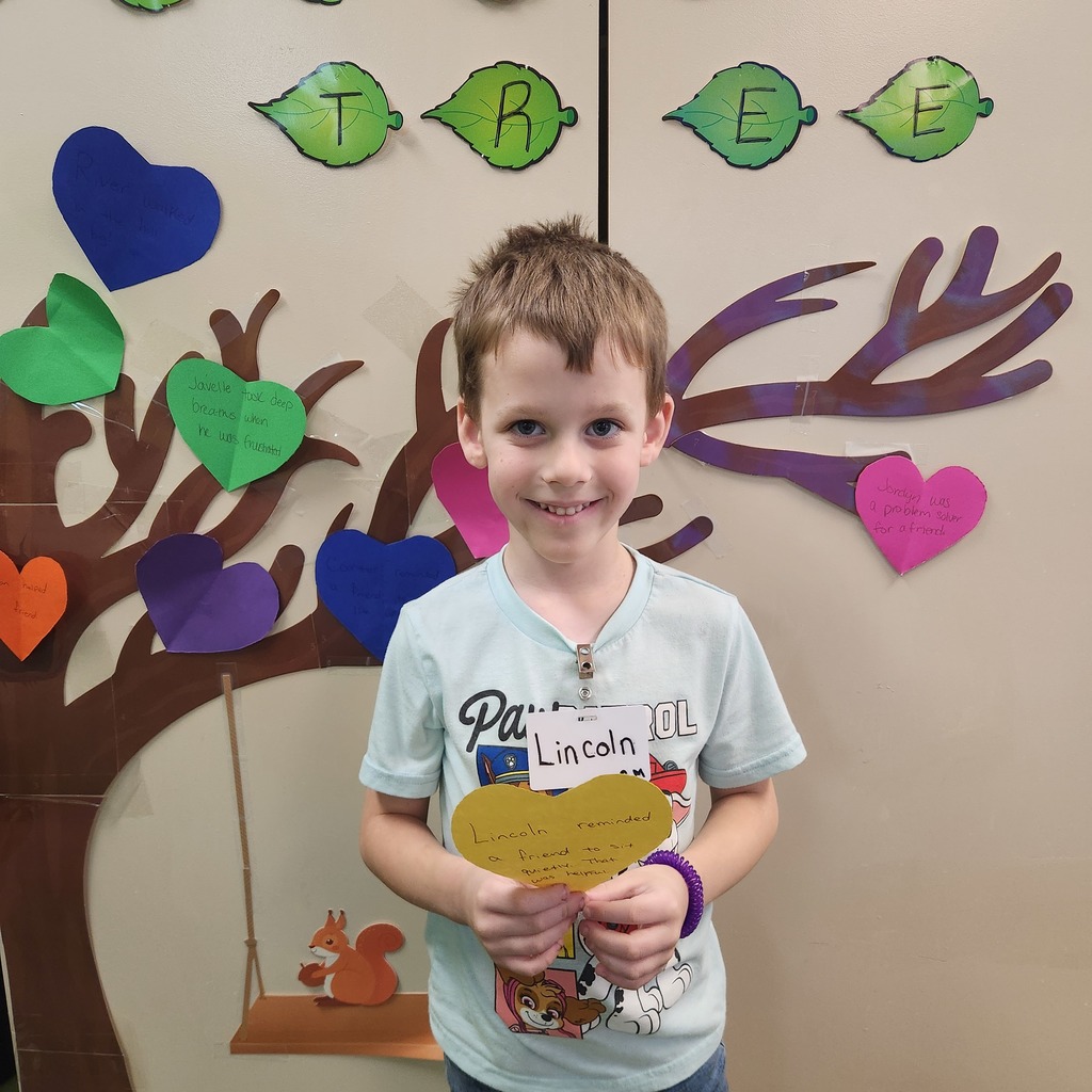 11/18/2025 Lincoln received the Kindness Heart Award
