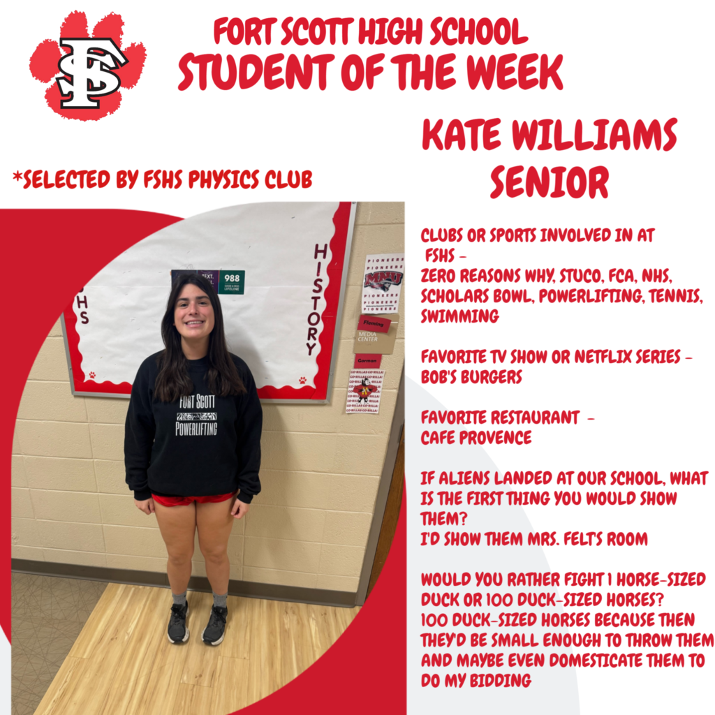 students of the week