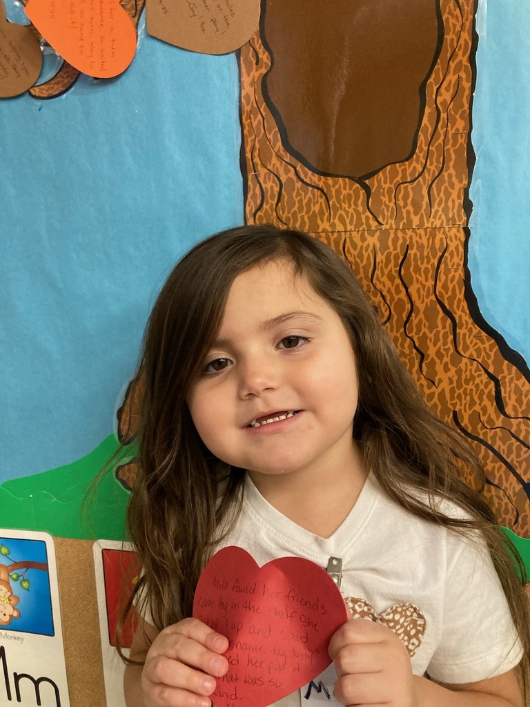 11/19/2025 Mila received the Kindness Heart Award