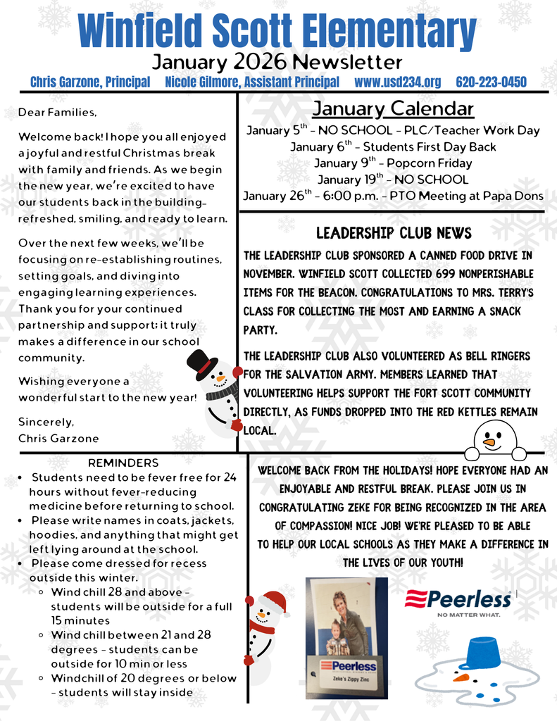January Newsletter
