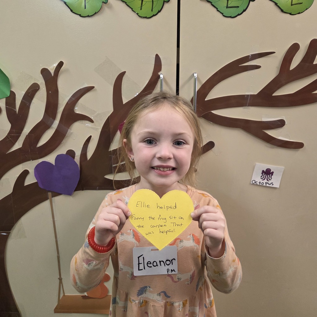 1/9/2026 Eleanor received the Kindness Heart Award