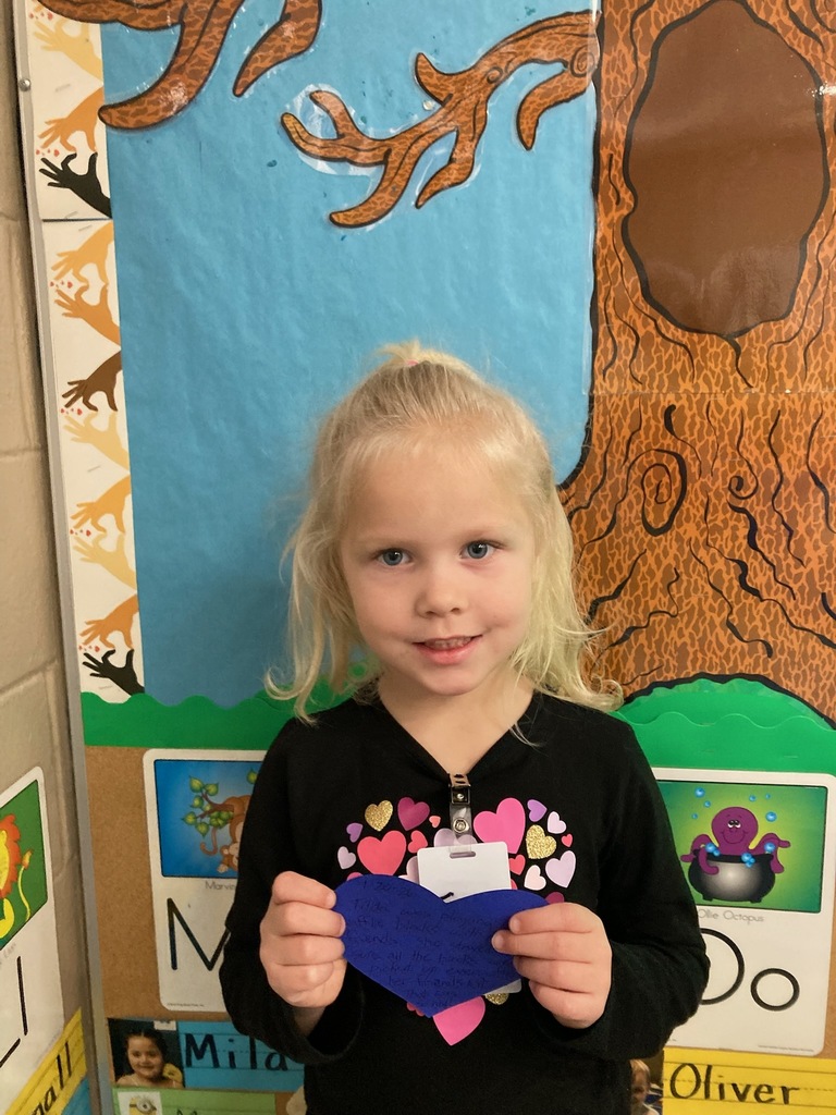 1/20/2026 Tilda received the Kindness Heart Award