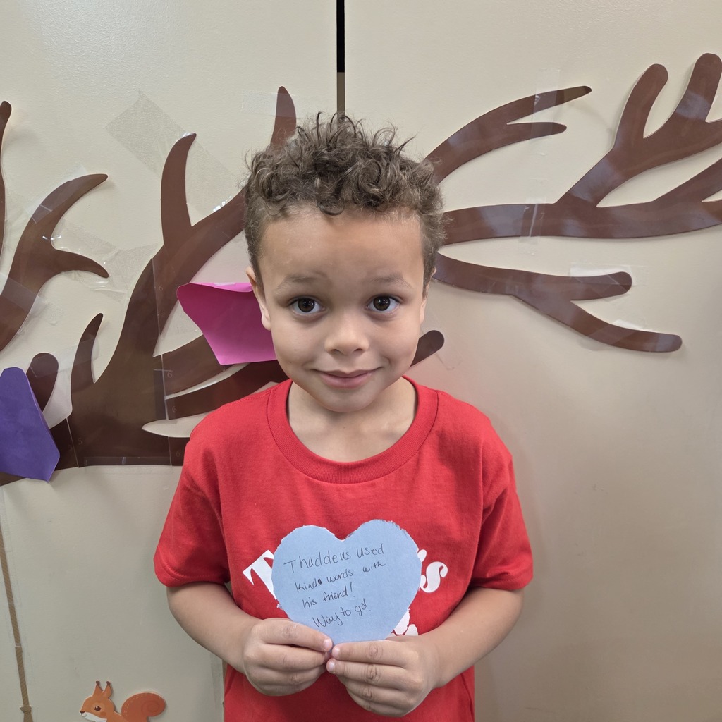 2/20/2026 Thaddeus received the Kindness Heart Award
