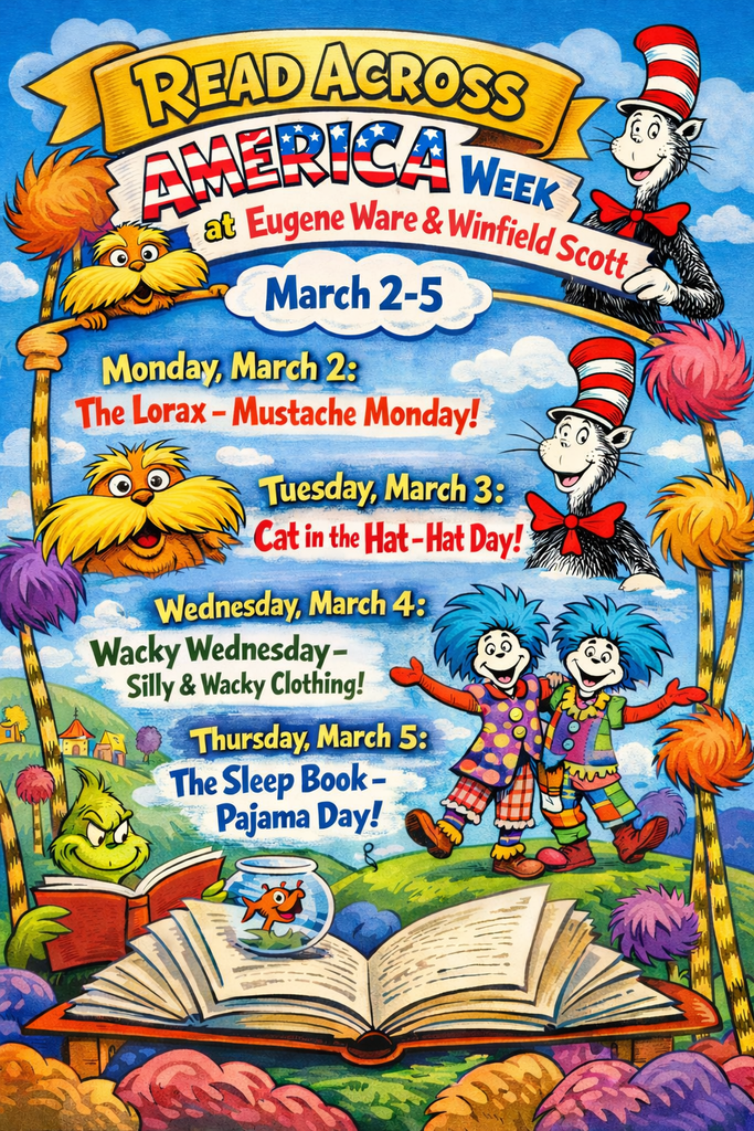 Read Across America Week Dress Up Days