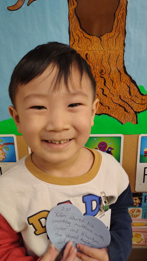 2/27/2026 Yulen received the Kindness Heart Award