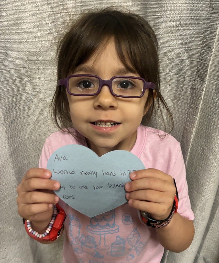 4/13/2026 Ava received the Kindness Heart Award