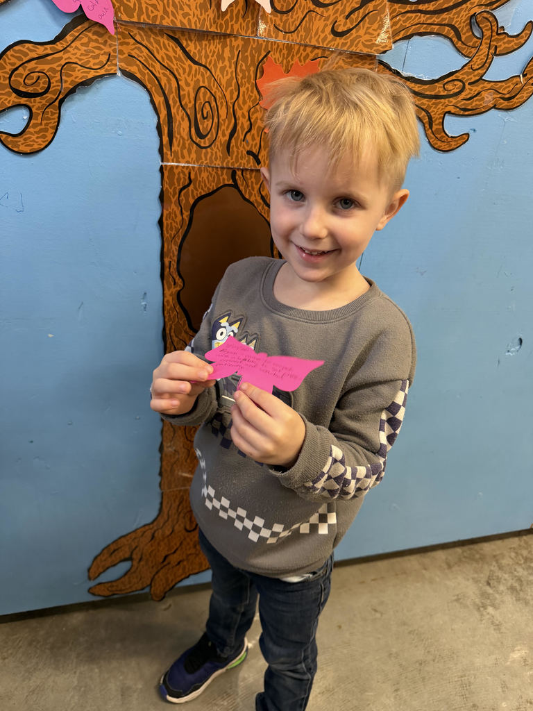 4/27/2026 Bryson received the Kindness Heart Award