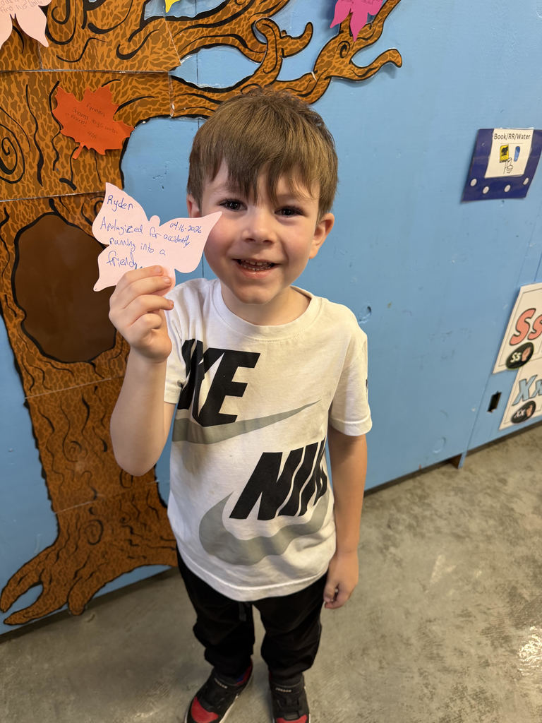4/16/2026 Ryder received the Kindness Heart Award