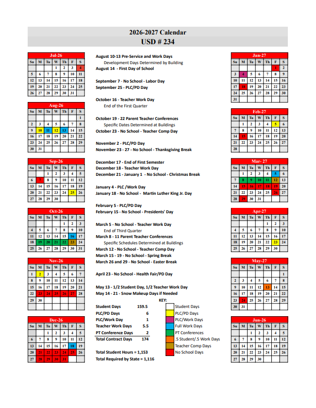 2627 calendar