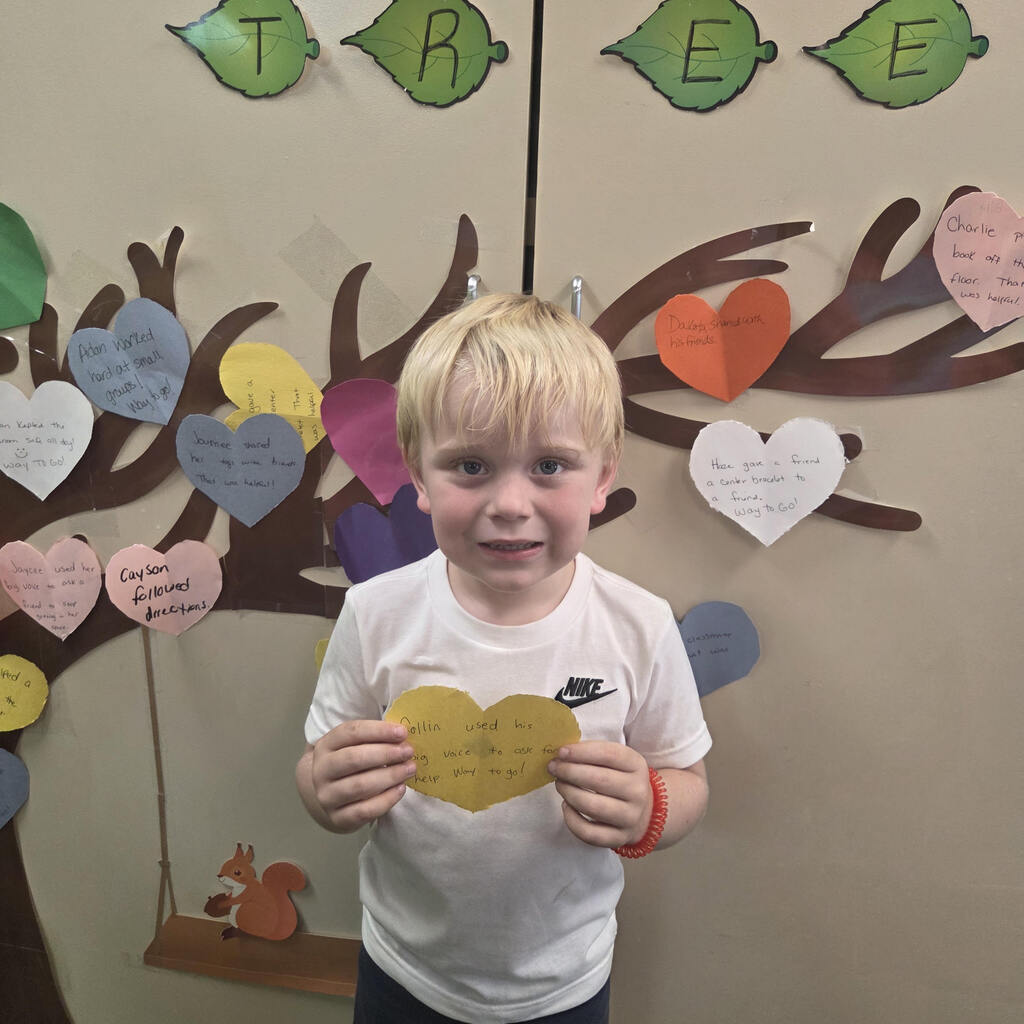 8/21/2026 Collin received thw Kindness Heart Award 