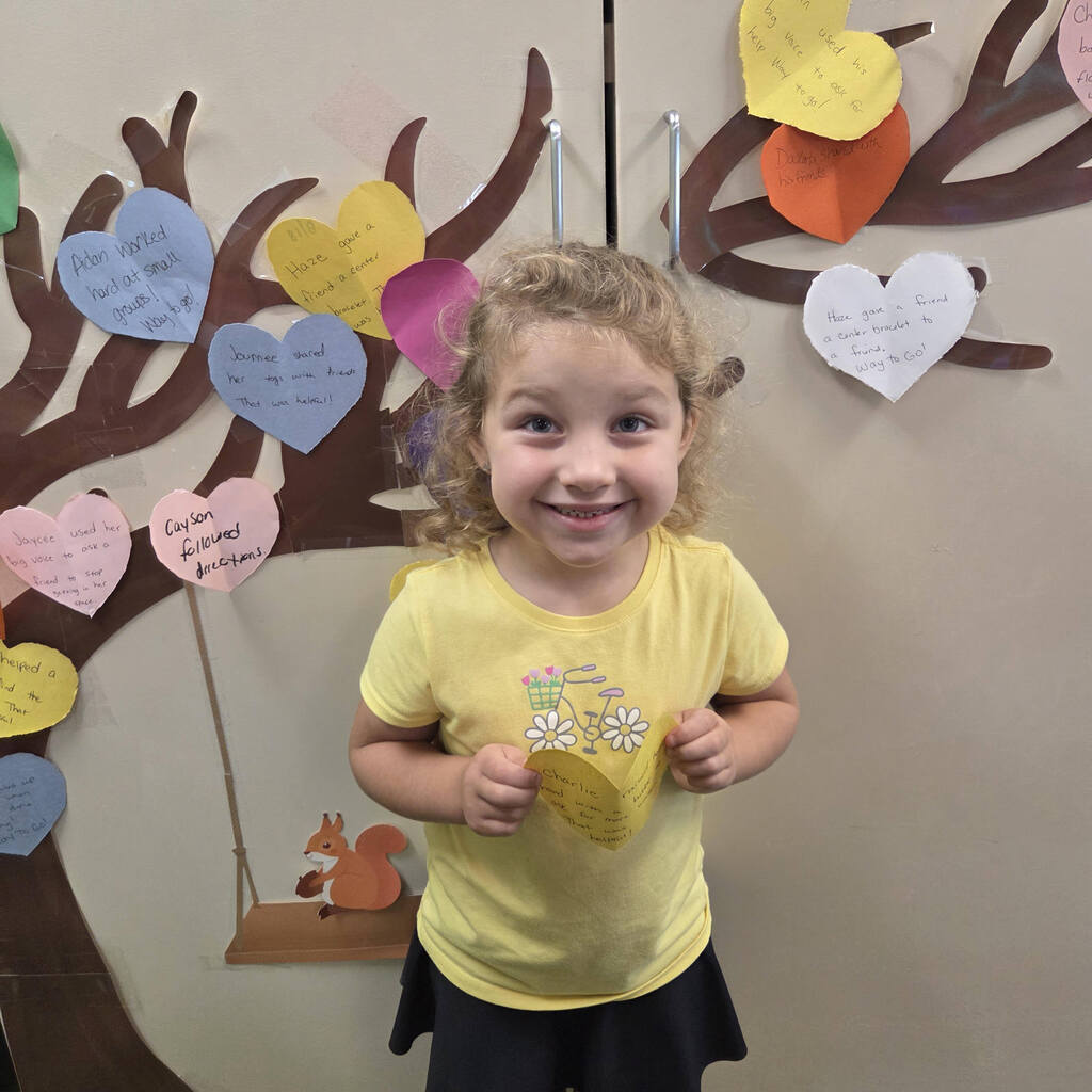 8/21/2026 Charlie received the Kindness Heart Award