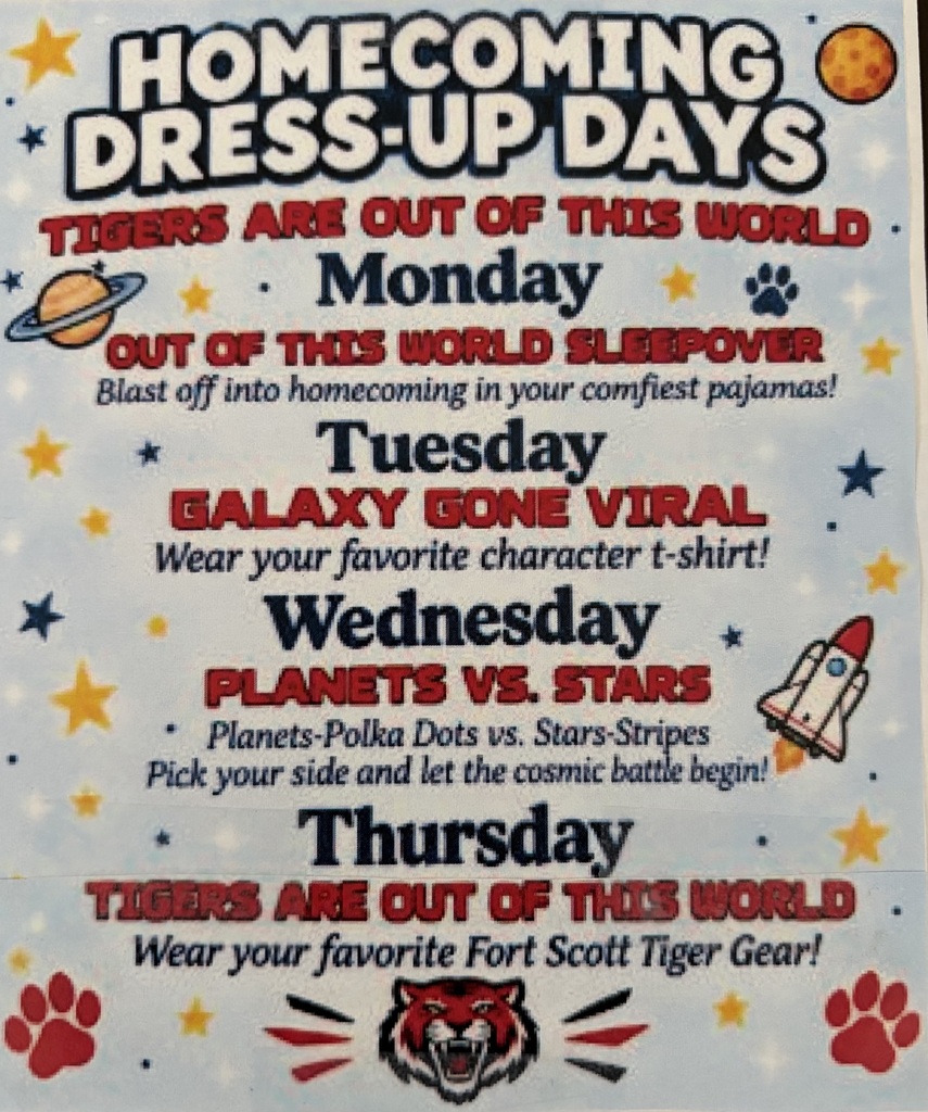 Pre-K Dress-up Days Flyer