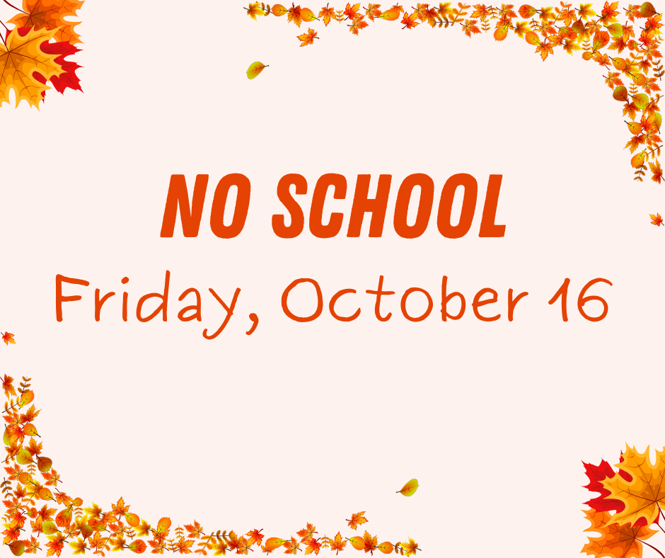 No School Flyer