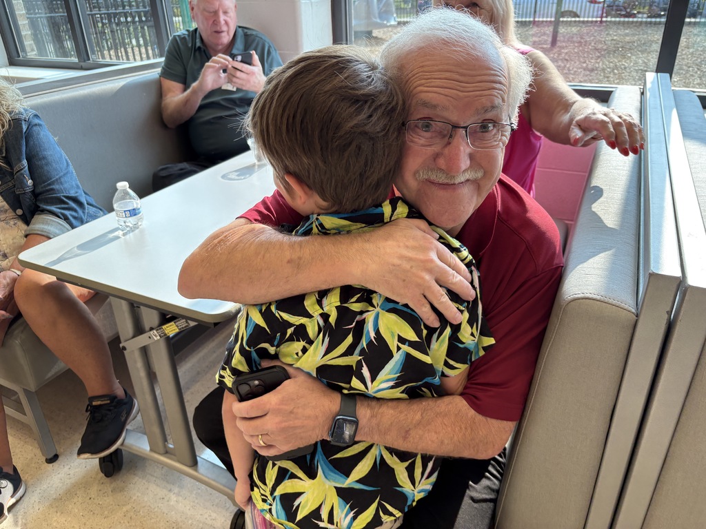 Johnson Elementary hosted Grandparents' Day festivities on September 4th and 5th.