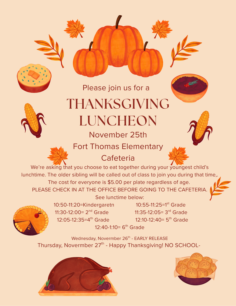 Thanksgiving Info