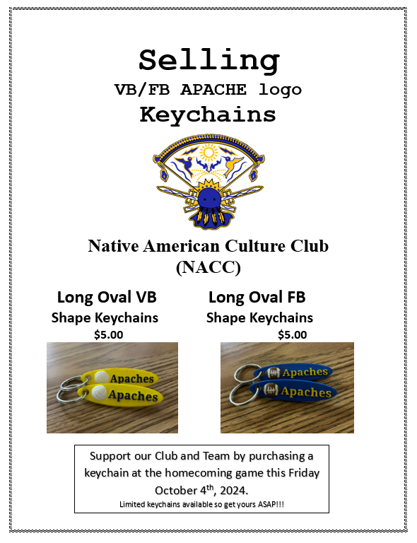 NACC Key Chain Sale