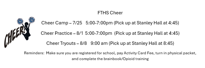 FTHS Cheer Info