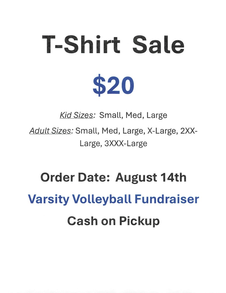 T-Shirt Sale Flyer
