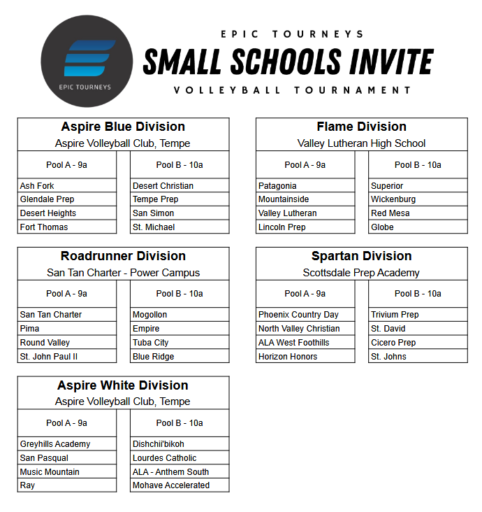 Epic Tourneys Volleyball