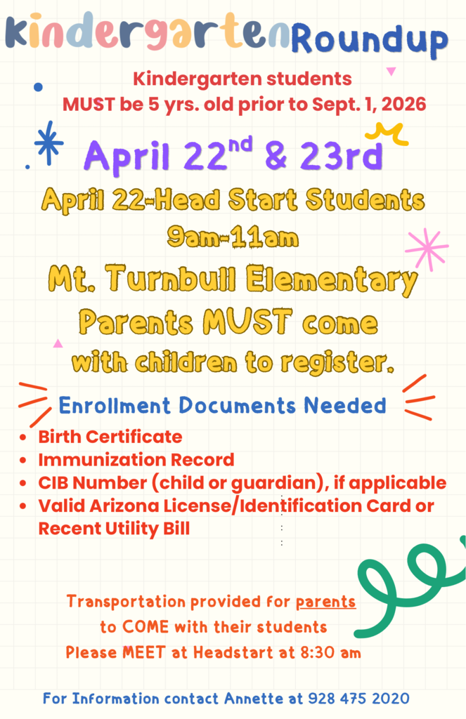 FTUSD Kindergarten Round-up