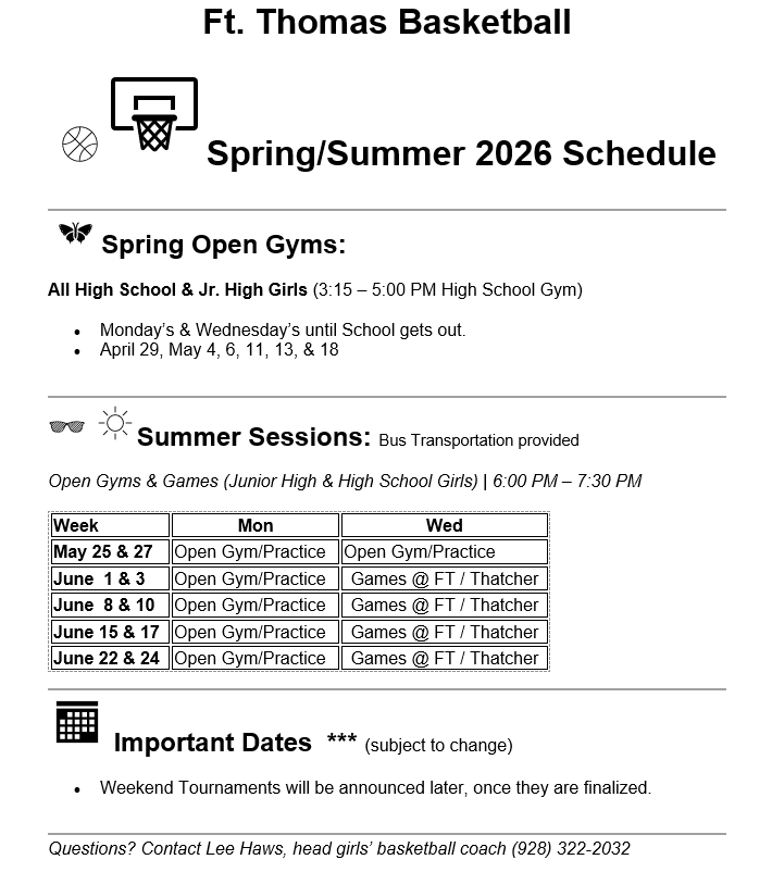 Girls Basketball