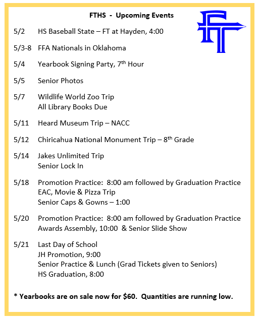 FTHS Events