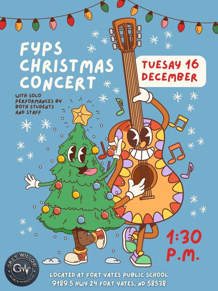FYPS Christmas Concert, December 16th, 2025