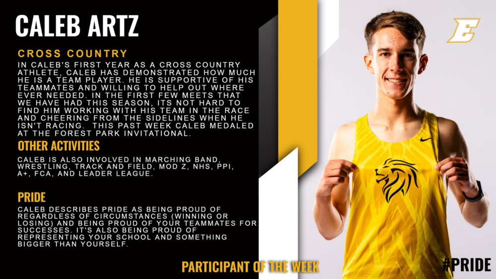 Caleb Artz infographic