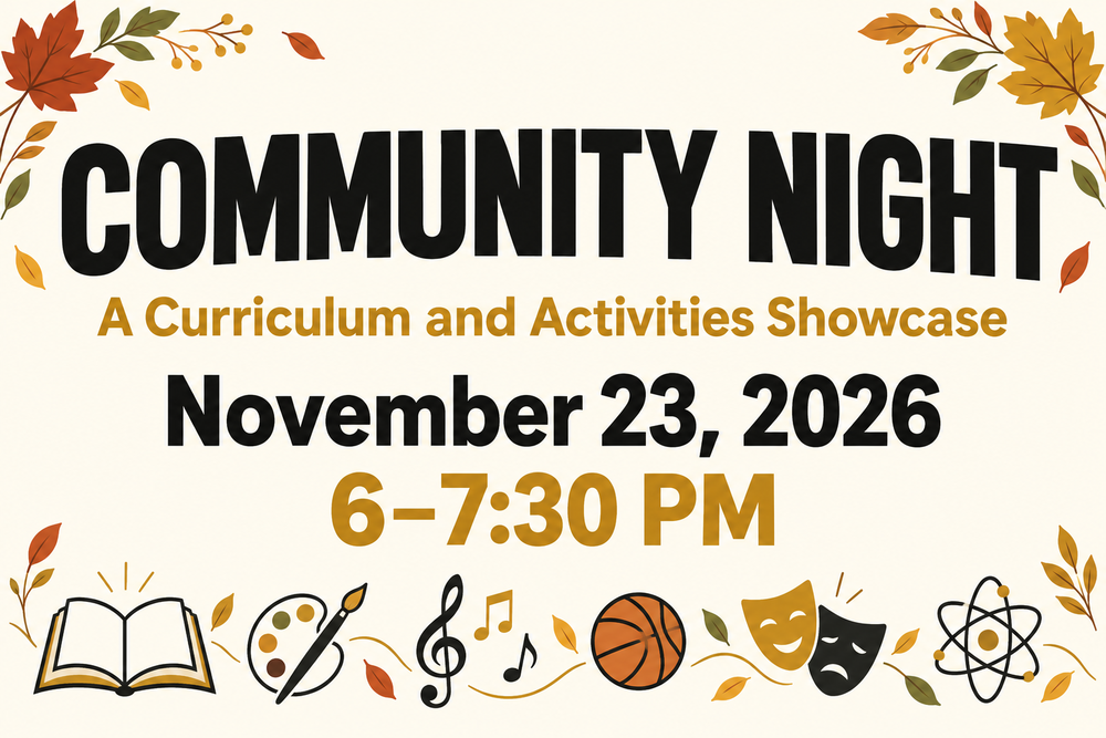 Community Night: A Curriculum and Activities Showcase