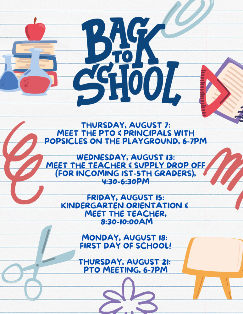 Back to School Dates