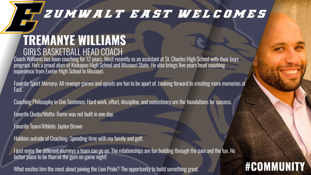 Tremanye Williams Infographic