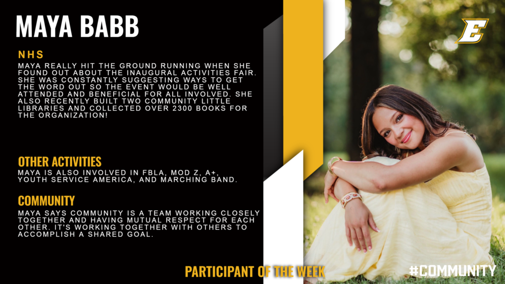 Maya Babb Inforgraphic