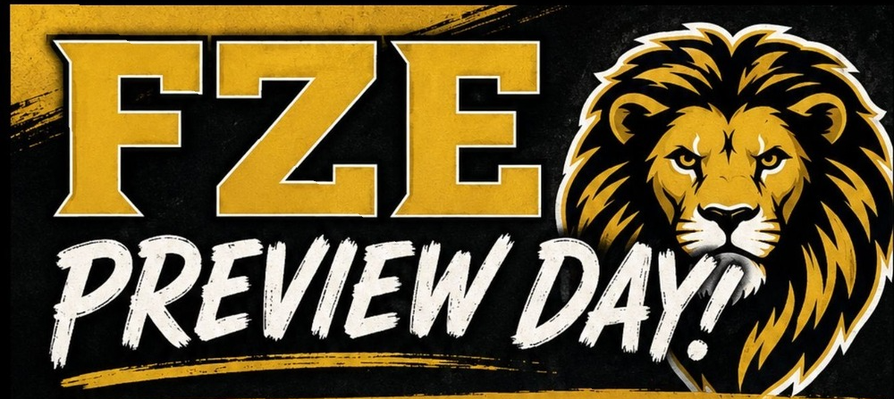 FZE Preview Day 8/12/26!