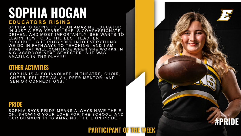 Sophia Hogan Infographic