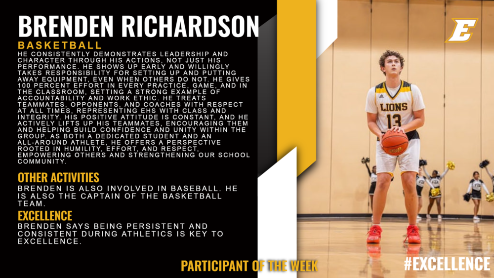 Brenden Richardson Infographic