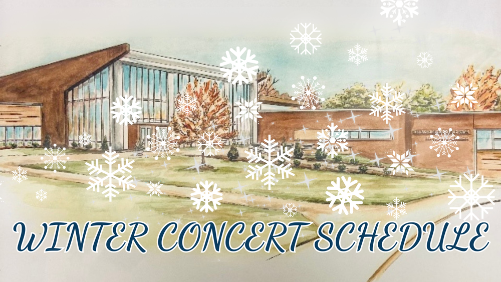 Winter Concert Schedule