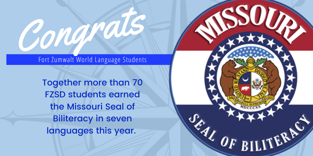 Celebrating our Seal of Biliteracy students