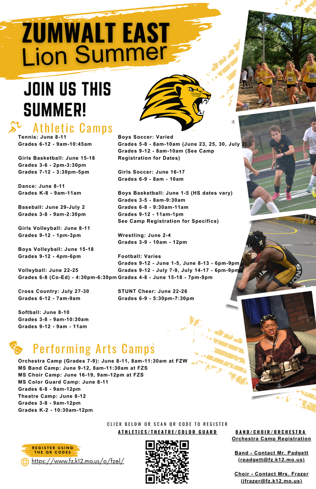 Summer Camp Flyer