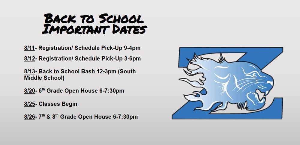 Back to School Dates to Remember
