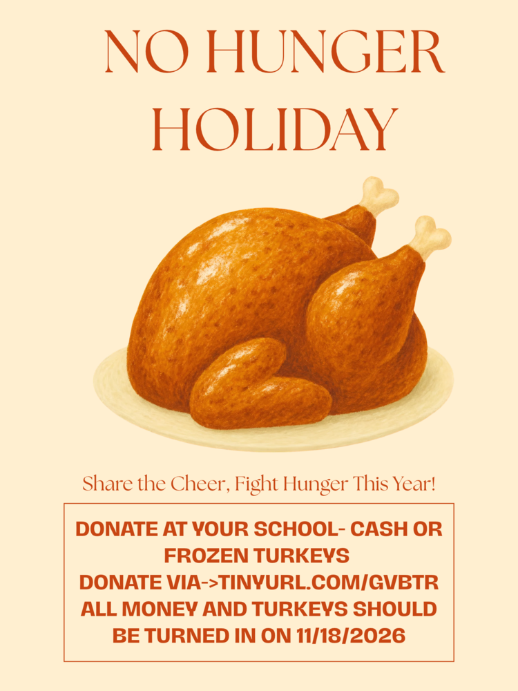 No Hunger Holiday Flyer