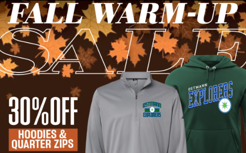 School  Spirit Wear Fall Sale