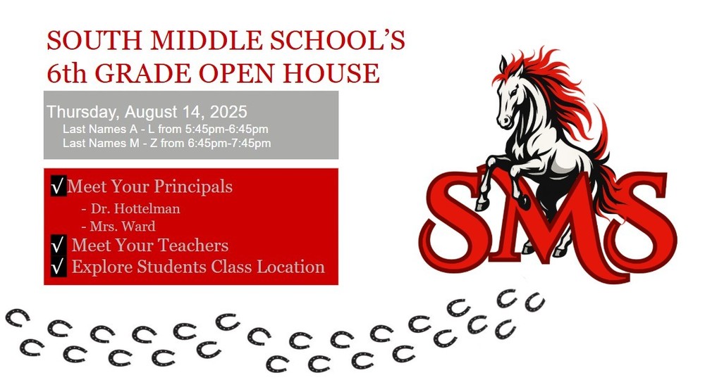 6th Grade Open House