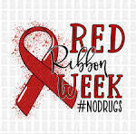 Red Ribbon Week No Drugs