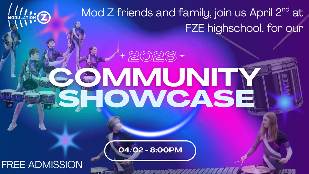 Mod Z Infographic and Invitation to preview night