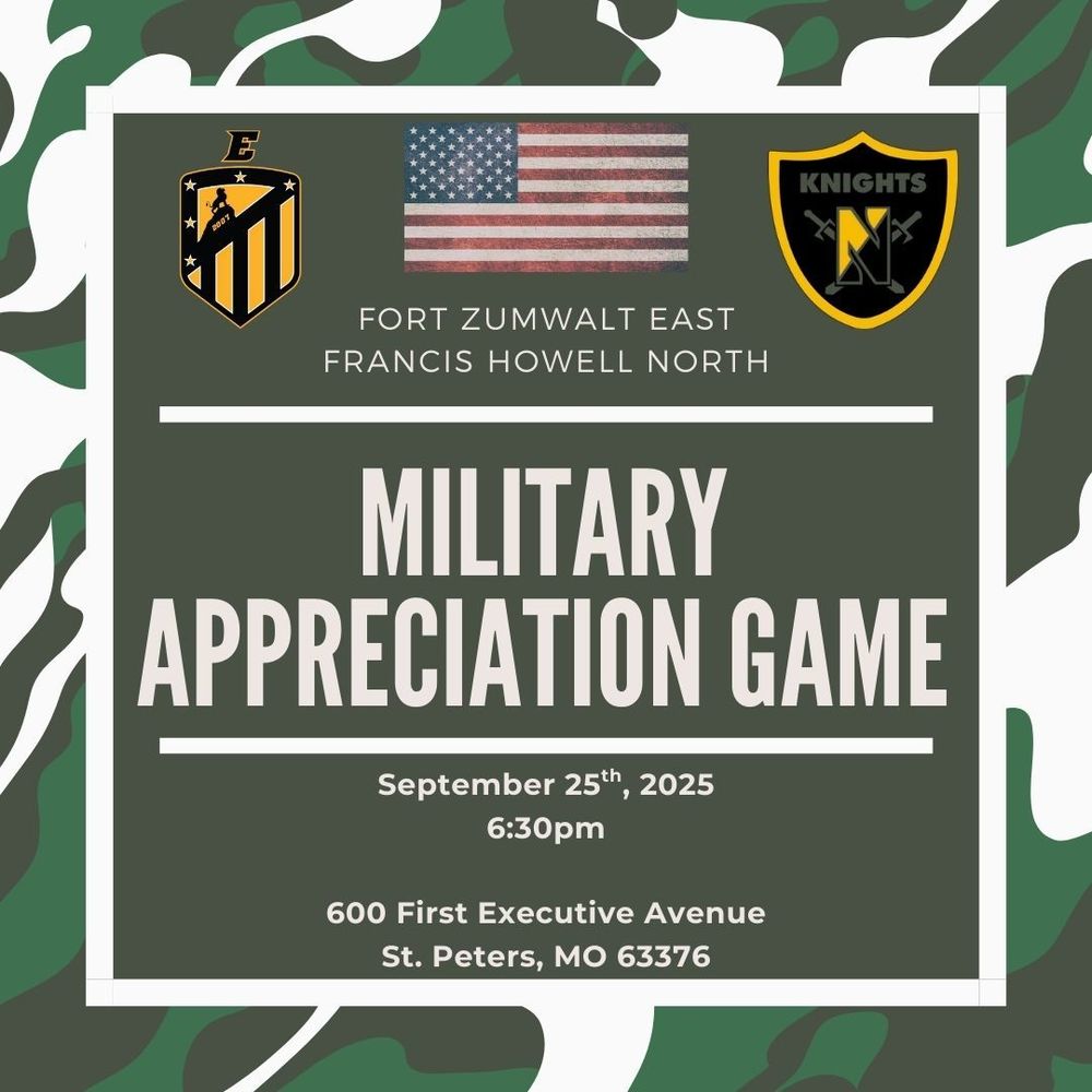 Flyer for the Military Appreciation Game