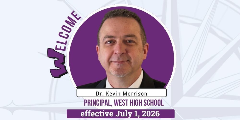 Welcome Dr. Kevin Morrison, FZW Principal effective July 1