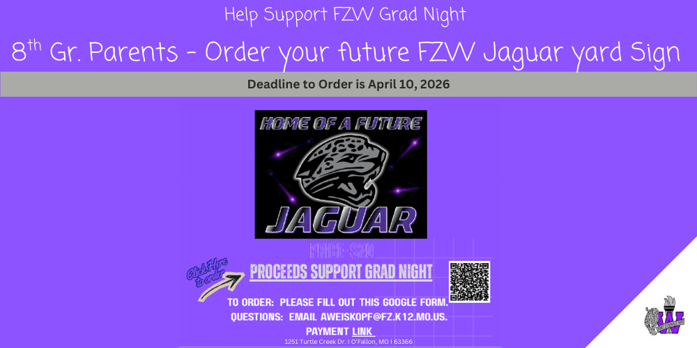 west high yard sign poster